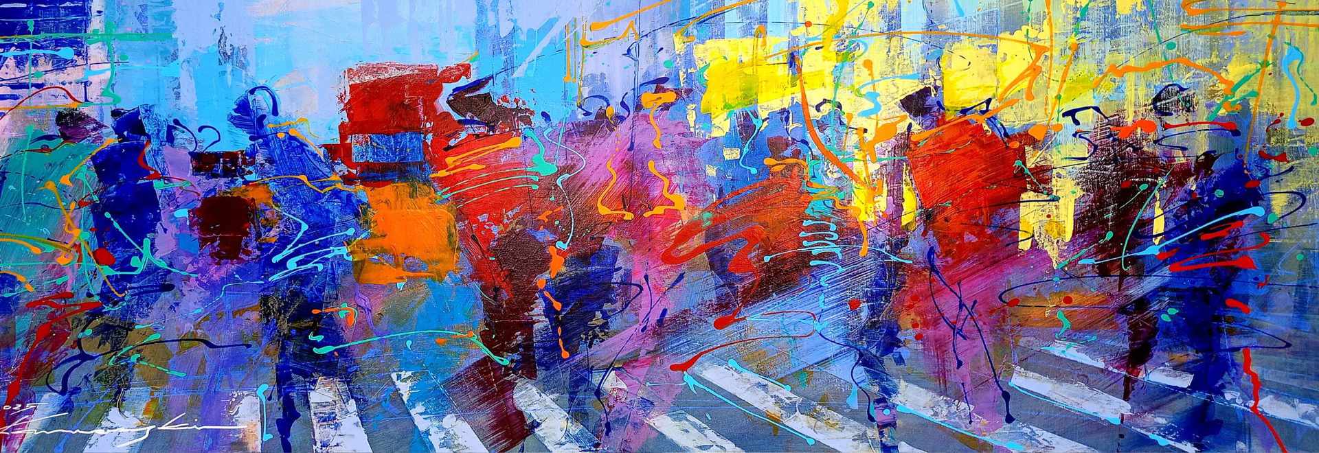 Manhattan - z cyklu ulice Nowego Jorku